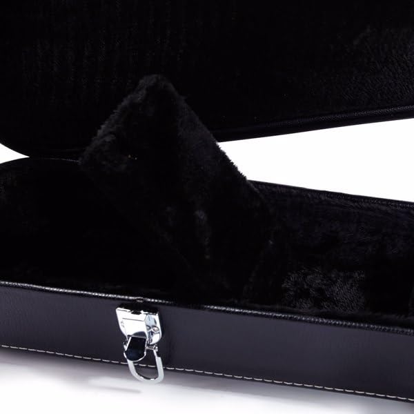 Black Molded Hard Case for Electric Guitar G2104