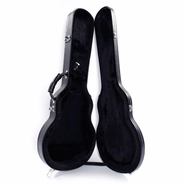 Black Molded Hard Case for Electric Guitar G2104