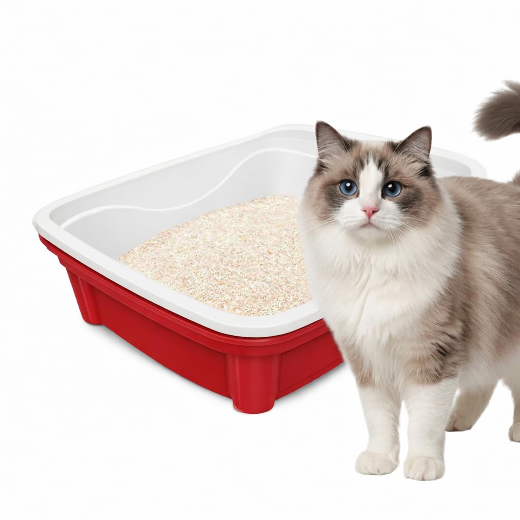 Large Sifting Cat Litter Box W37980