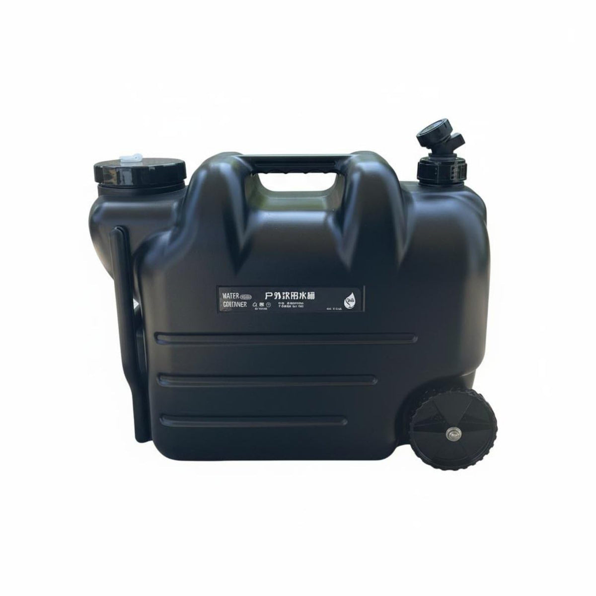 Portable Water Jug with Wheels and Built-In Tap E327279