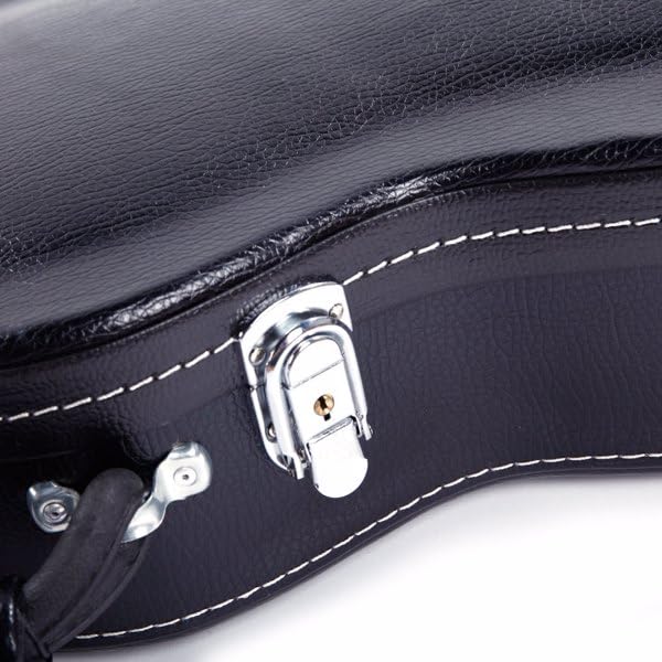 Black Molded Hard Case for Electric Guitar G2104