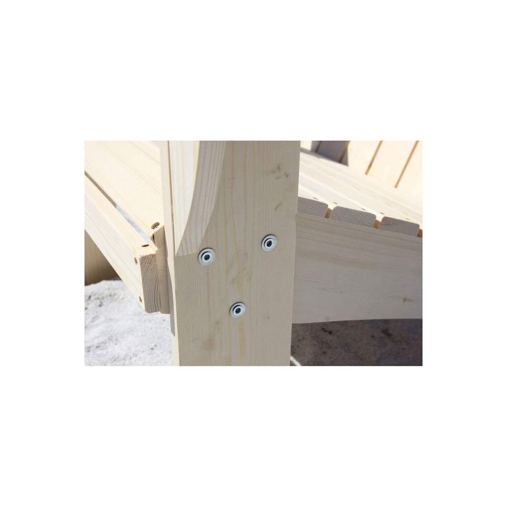 Adirondack Chair with Table & Bottle Opener Solid Cedar Wood I210