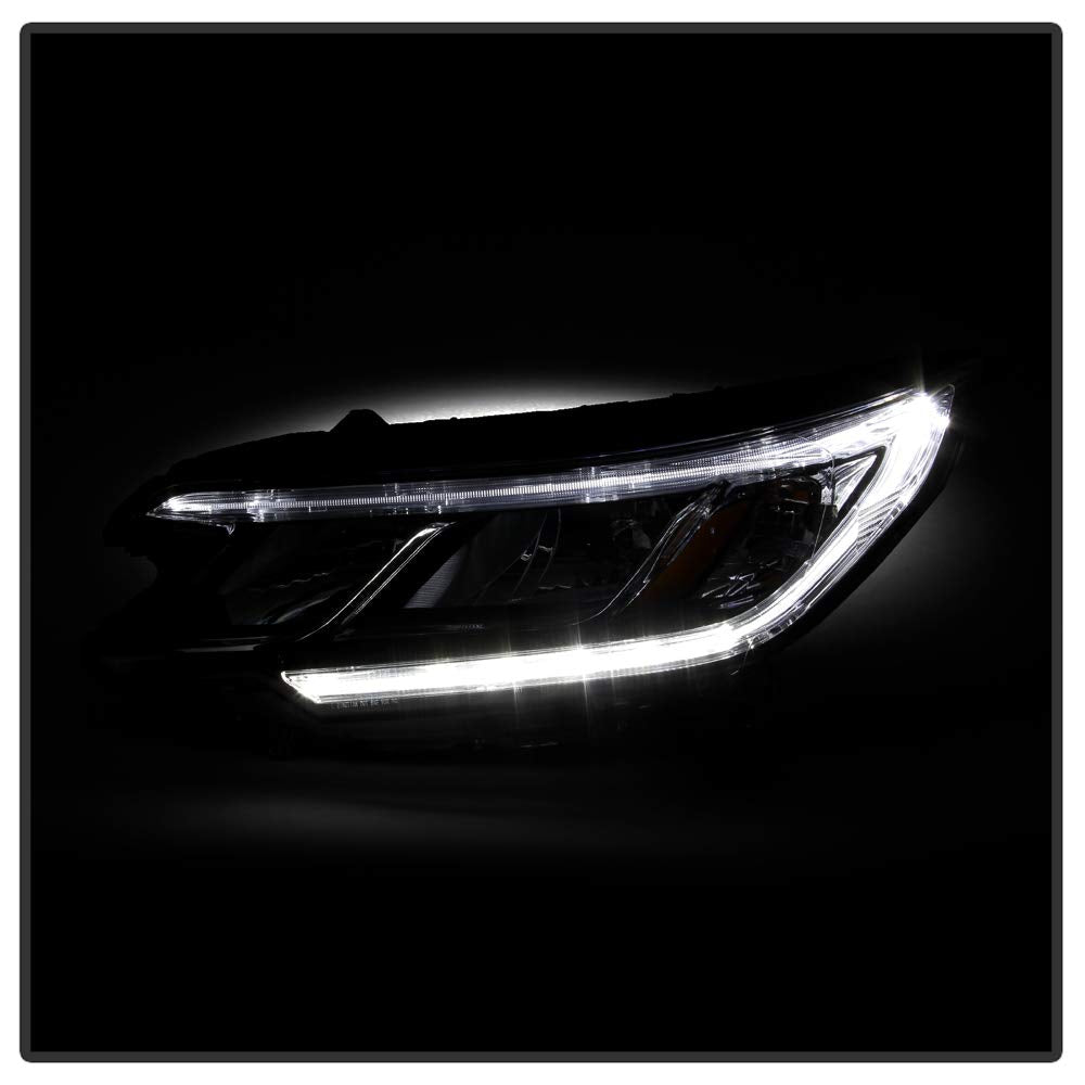 For 2015-2016 Honda CRV Halogen Type LED DRL Headlights Assembly Pair Set Left+Right Q89766