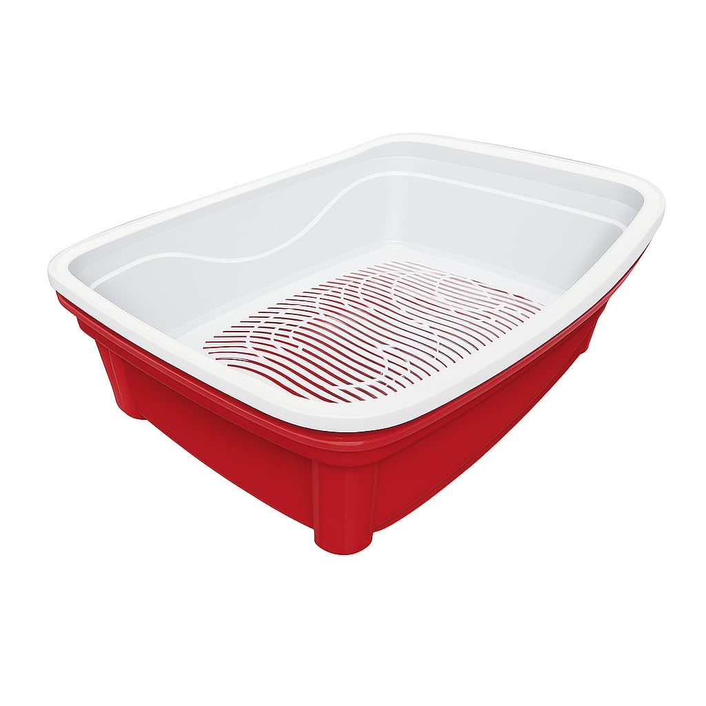 Large Sifting Cat Litter Box W37980