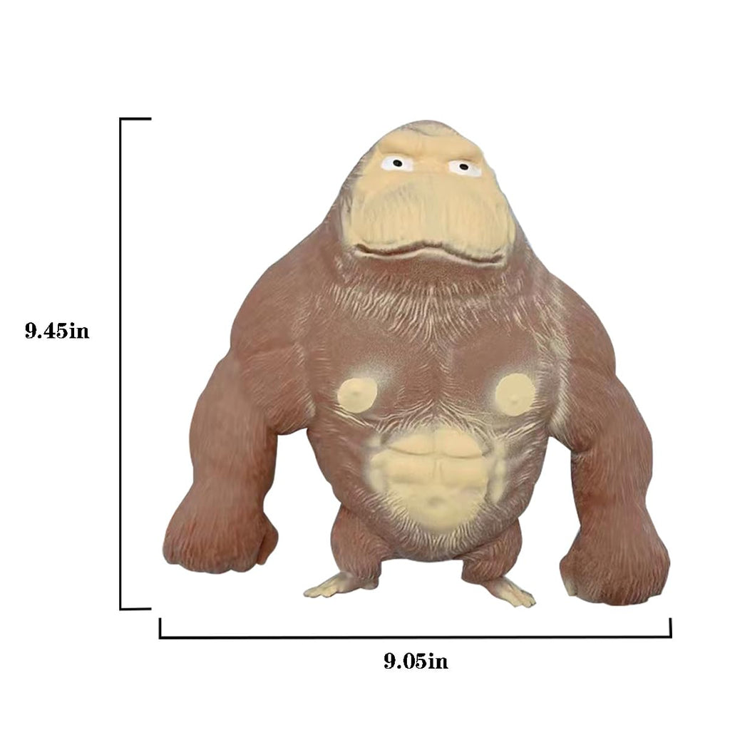 Brown Stretch Gorilla Sensory Stress Toy Z353