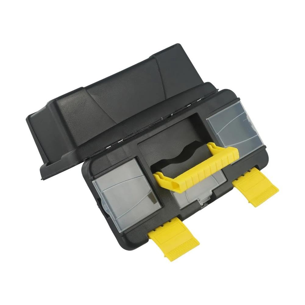 10-Inch Two-Layer Plastic Toolbox with Reinforced Handle C78194
