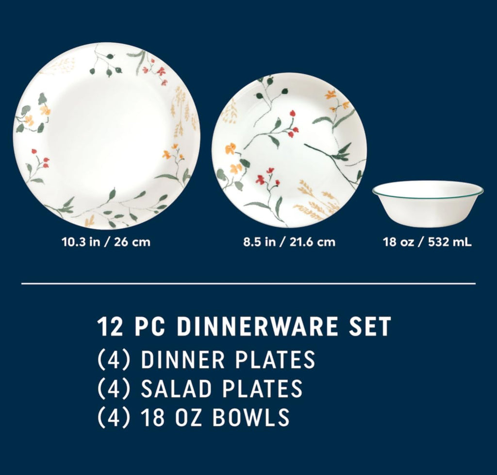 12-Piece Dinnerware Set Q2616