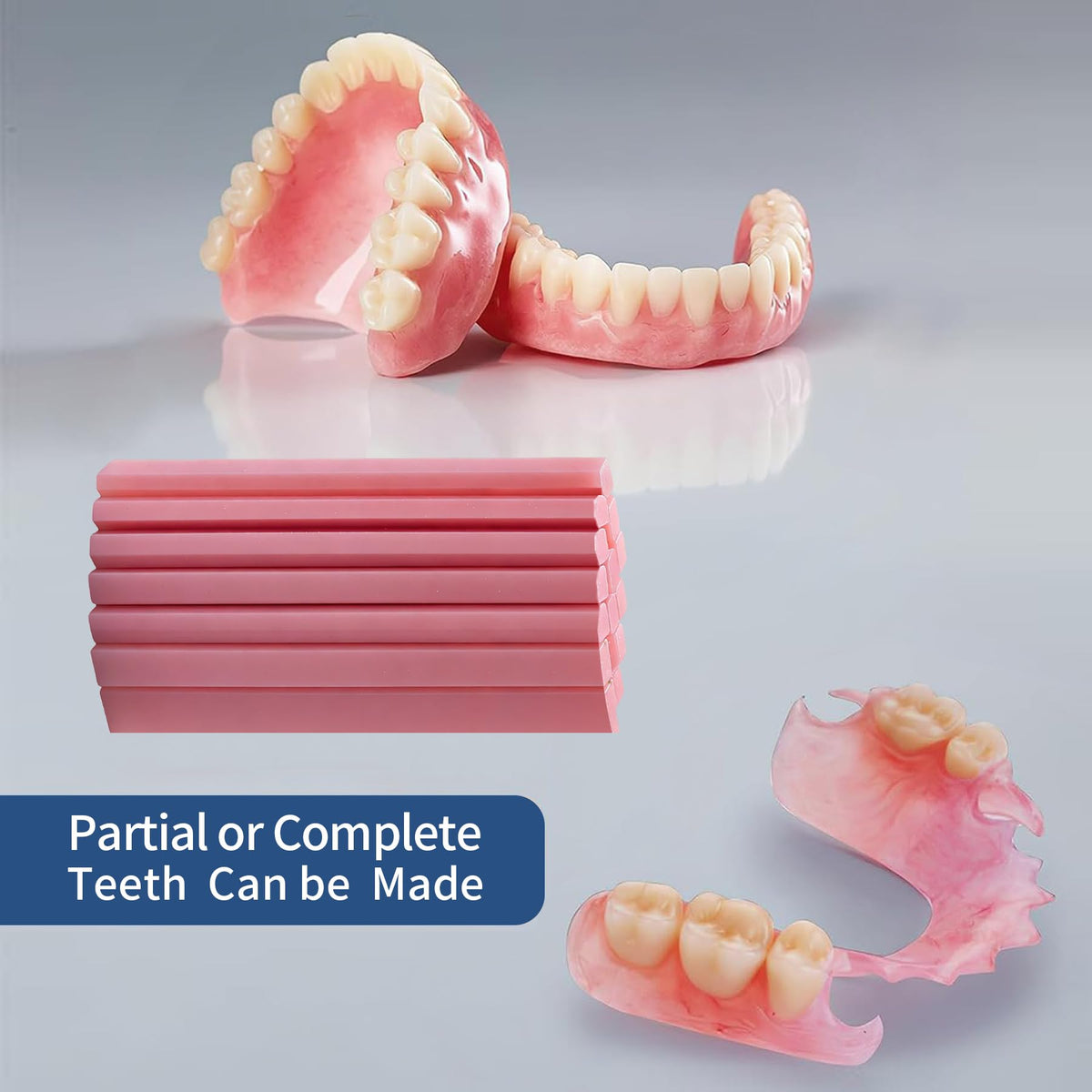 Denture Reline Kit for Upper and Lower Dentures U791419
