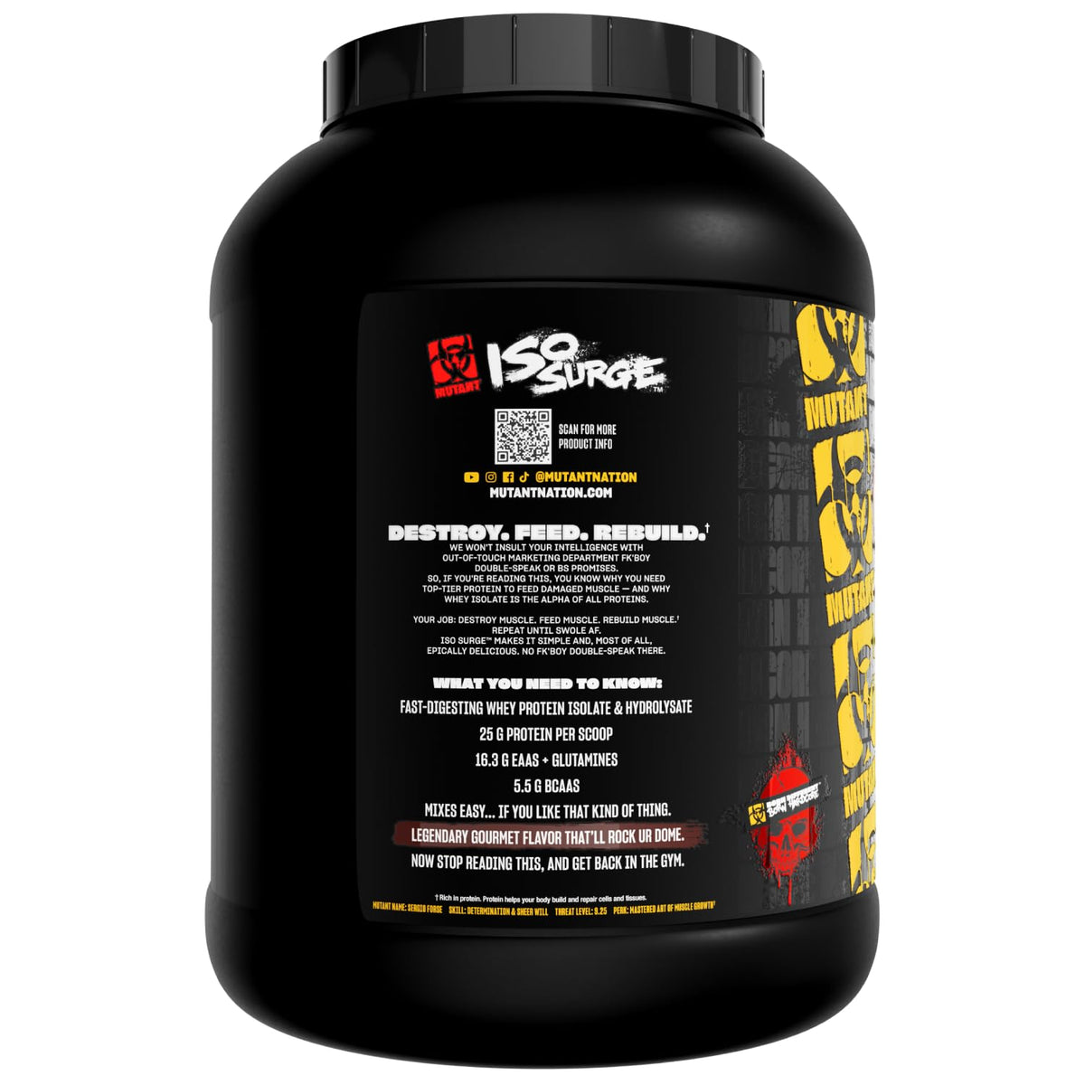 Whey Protein Isolate Triple Chocolate 5 lb P5045