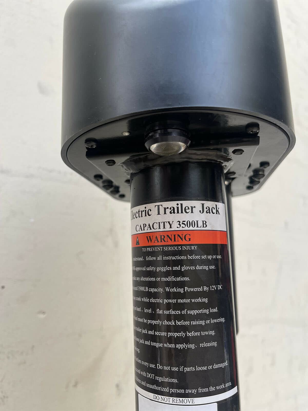 12V DC Electric A-Frame Tongue Jack G476