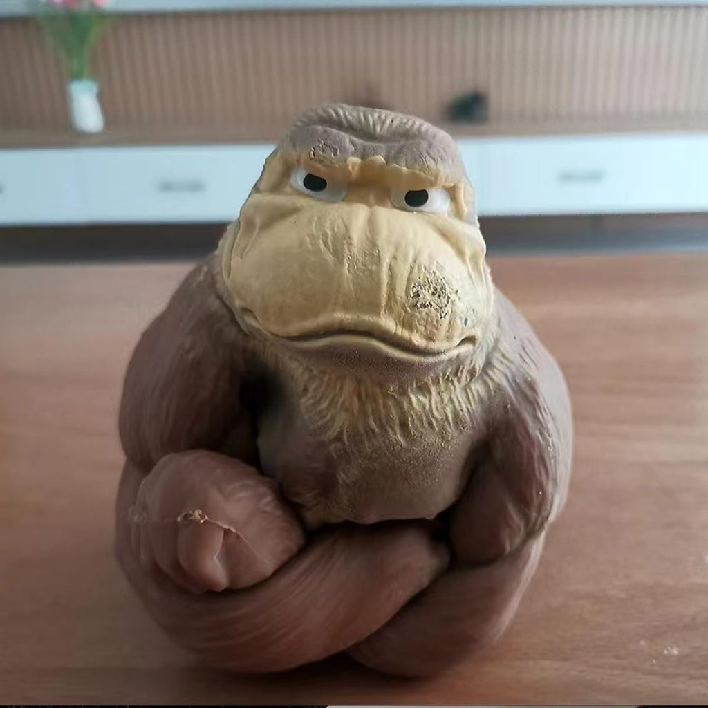 Brown Stretch Gorilla Sensory Stress Toy Z353