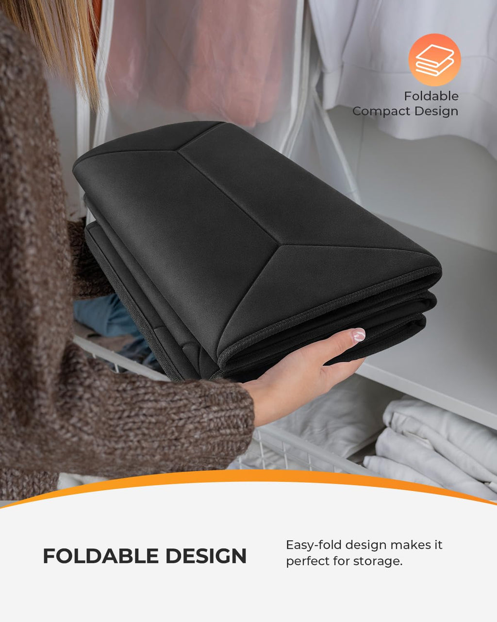 Heated Full Body Massage Pad with Vibration T27376