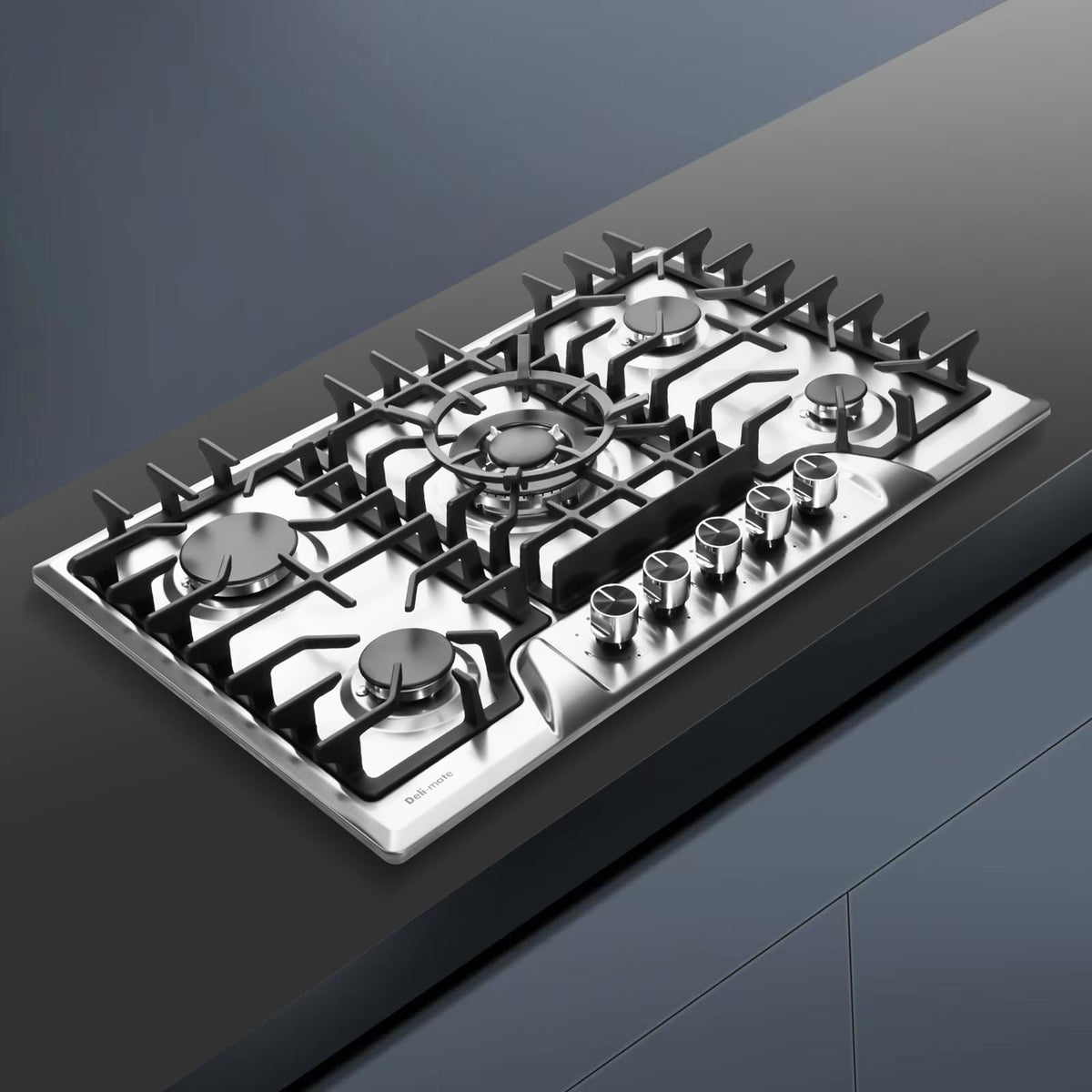 30 Inch 5 Burners Stainless Steel Gas Cooktop C50103