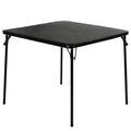 34'' Black Folding Card Table O344