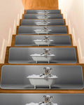 Non Slip Stair Treads Set of 10 30"x8" L57908