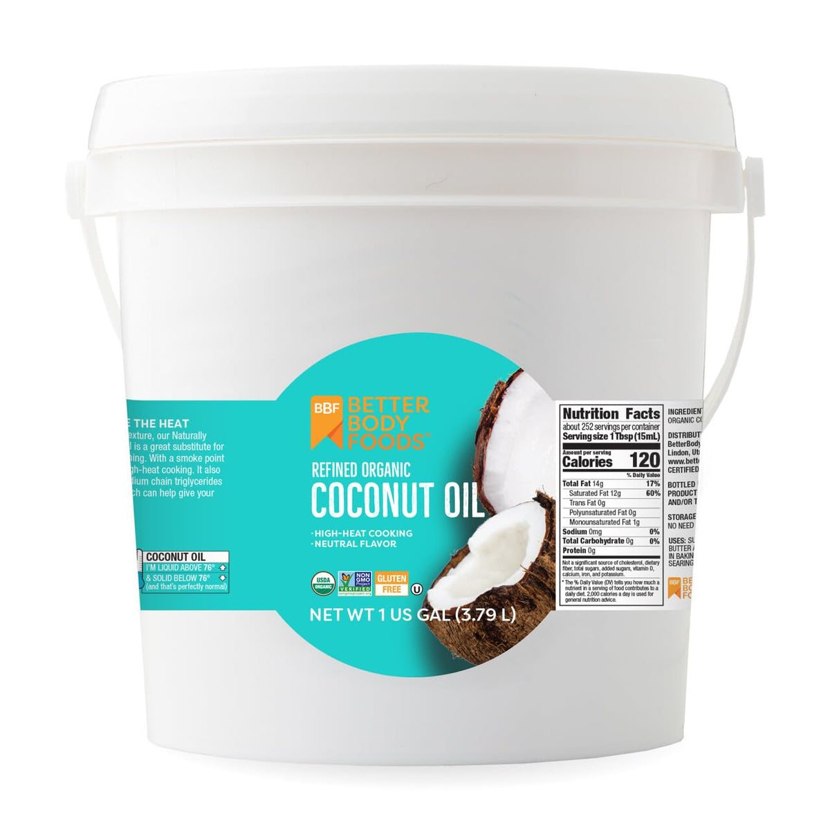 Refined Coconut Oil 1 Gallon N959442