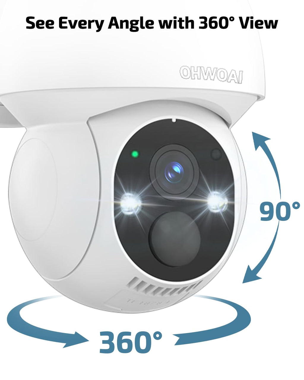 Solar Powered Wireless Security Camera System M4188