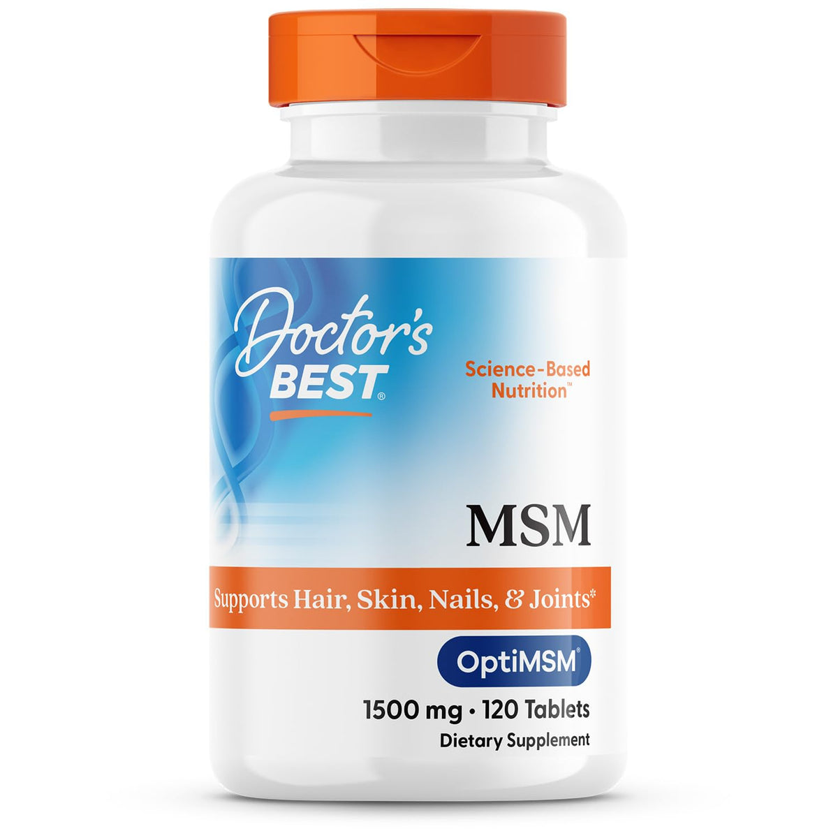 MSM Supplement 1500mg 120 Tablets T376227