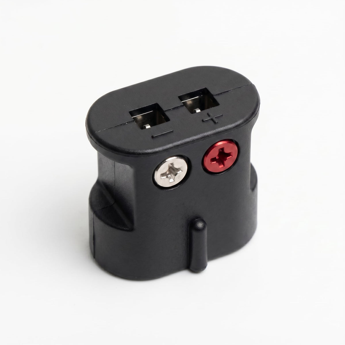 Bare Speaker Wire Adapter Black B1136