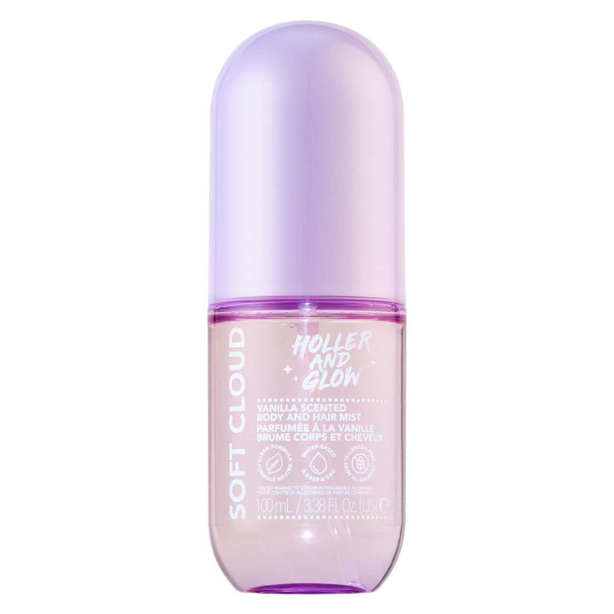 Vanilla Scented Body And Hair Mist, 3.38 Fl Oz Z153
