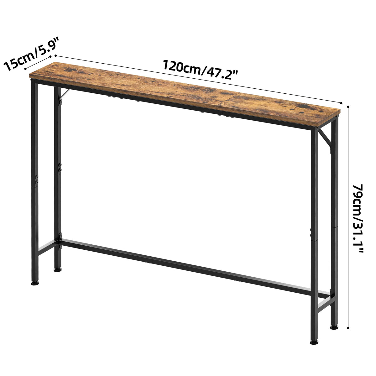 47.2" Narrow Console Table N36700