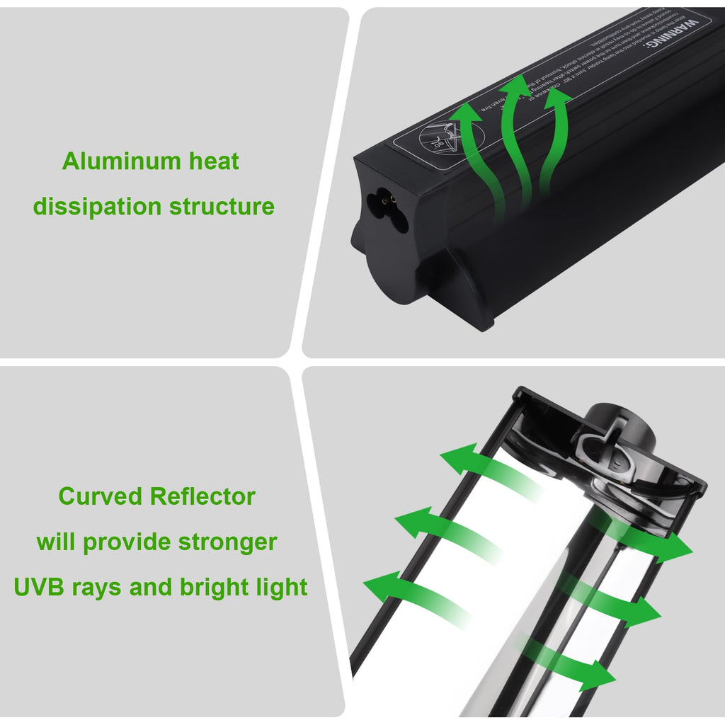 24W 22 Inch UVB Reptile Light Fixture O69835