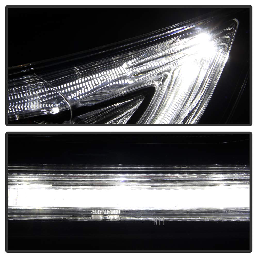 For 2015-2016 Honda CRV Halogen Type LED DRL Headlights Assembly Pair Set Left+Right Q89766