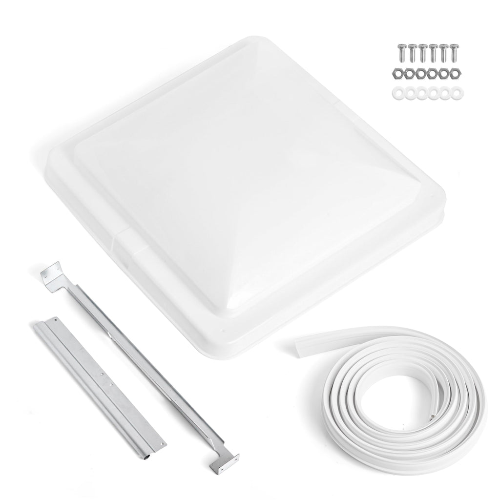 14" RV Roof Vent Cover with Rubber Seal Strip J527