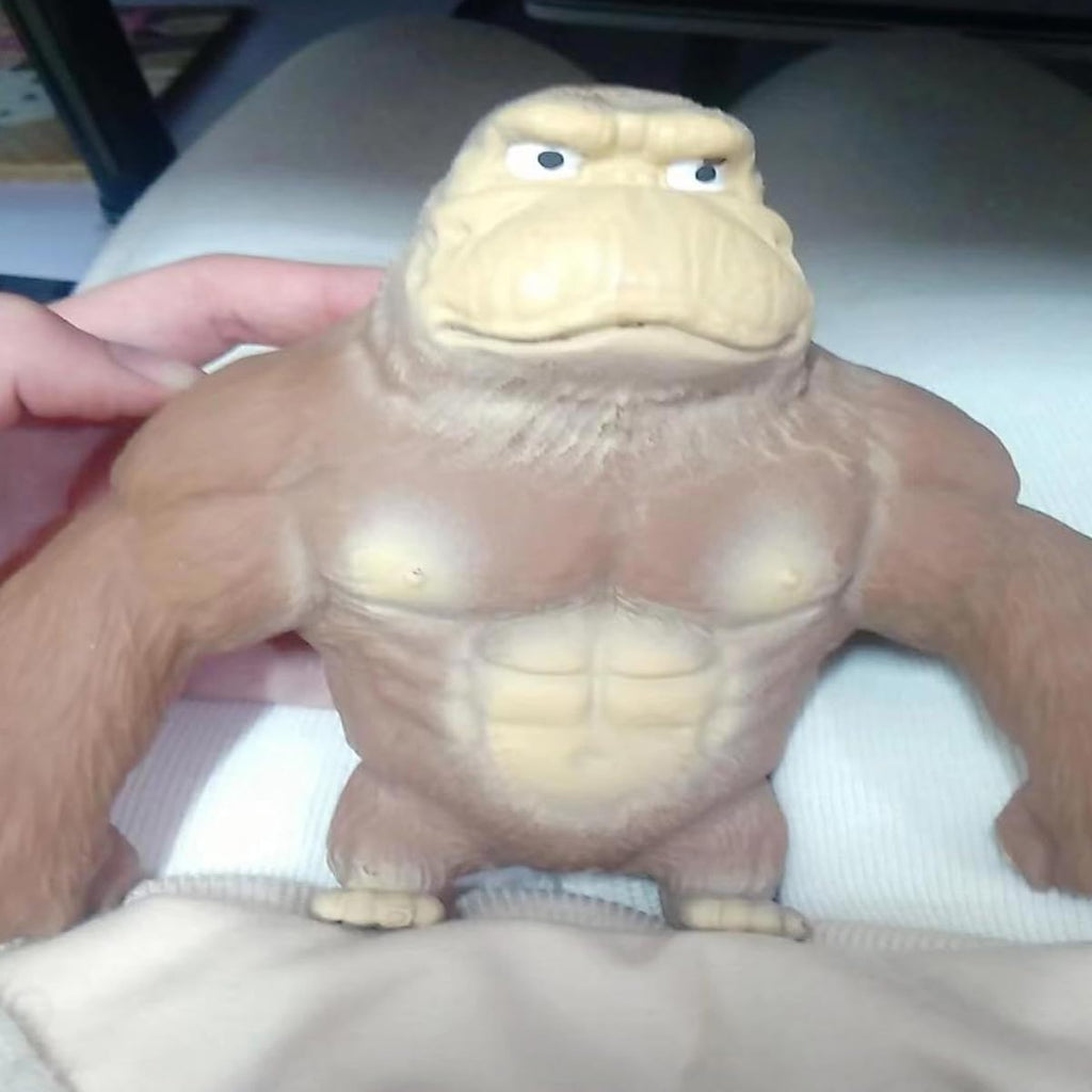 Brown Stretch Gorilla Sensory Stress Toy Z353