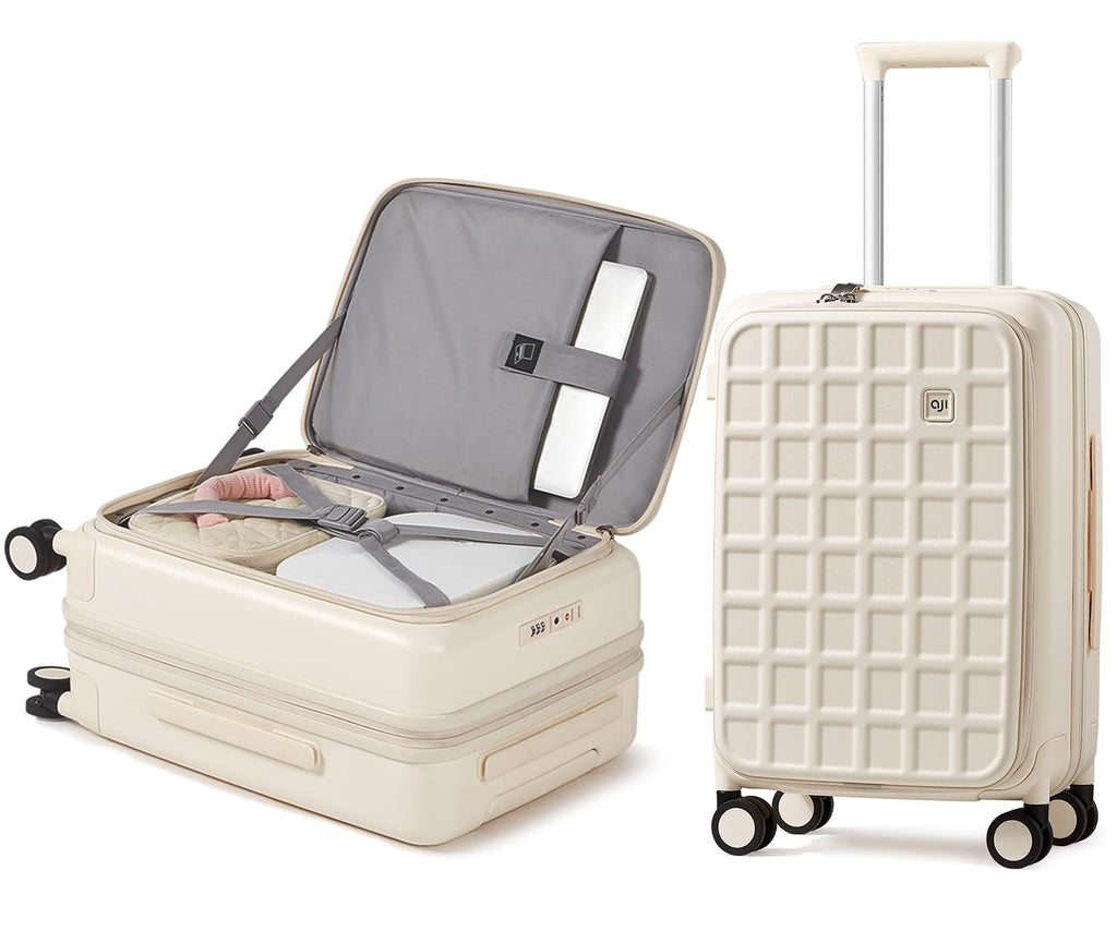 20 Inch Lightweight Hardside Carry On Luggage with Spinner Wheels X54972