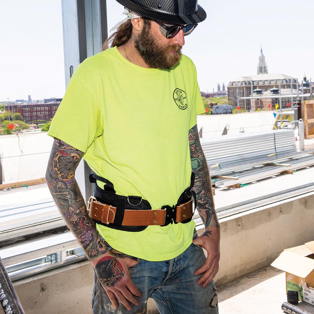 Leather Tool Belt with Quick-Release Buckle Q8827