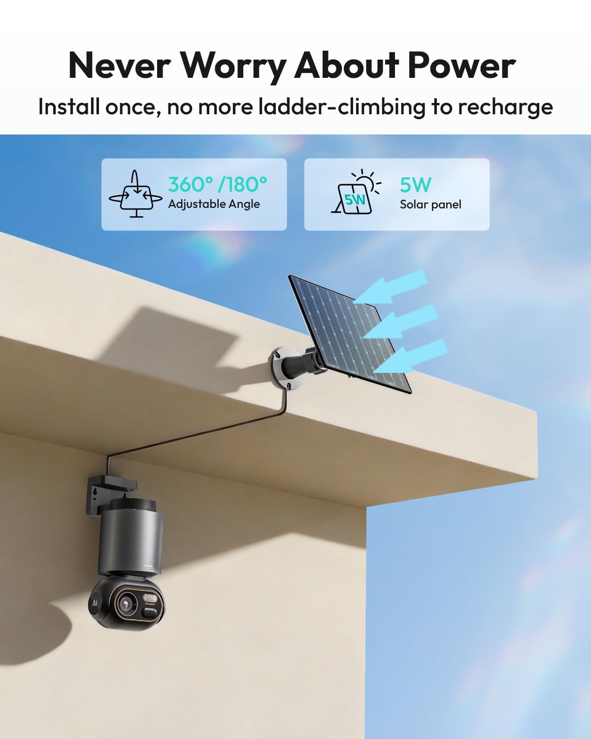 4K Wireless Outdoor Security Camera 2 Cam-Kit B35015