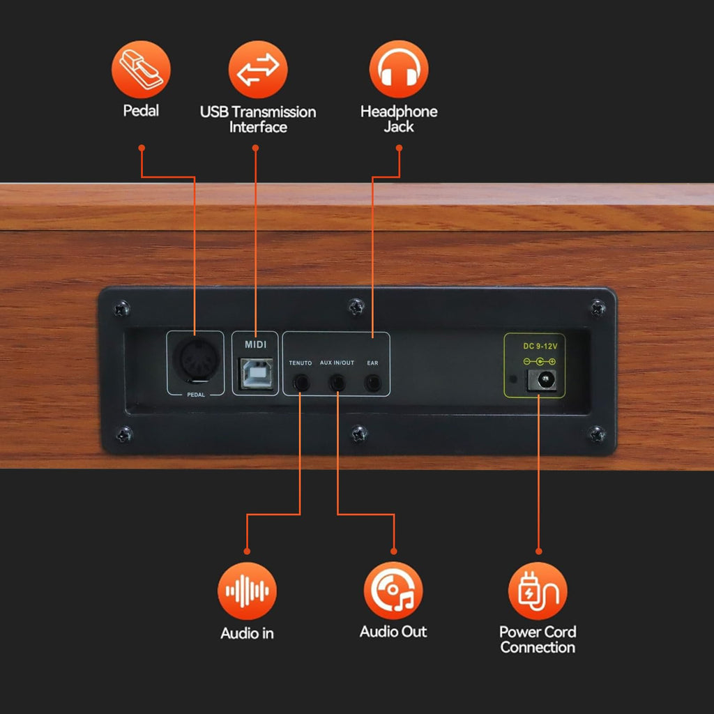 88 Key Full-Weighted Digital Piano X921