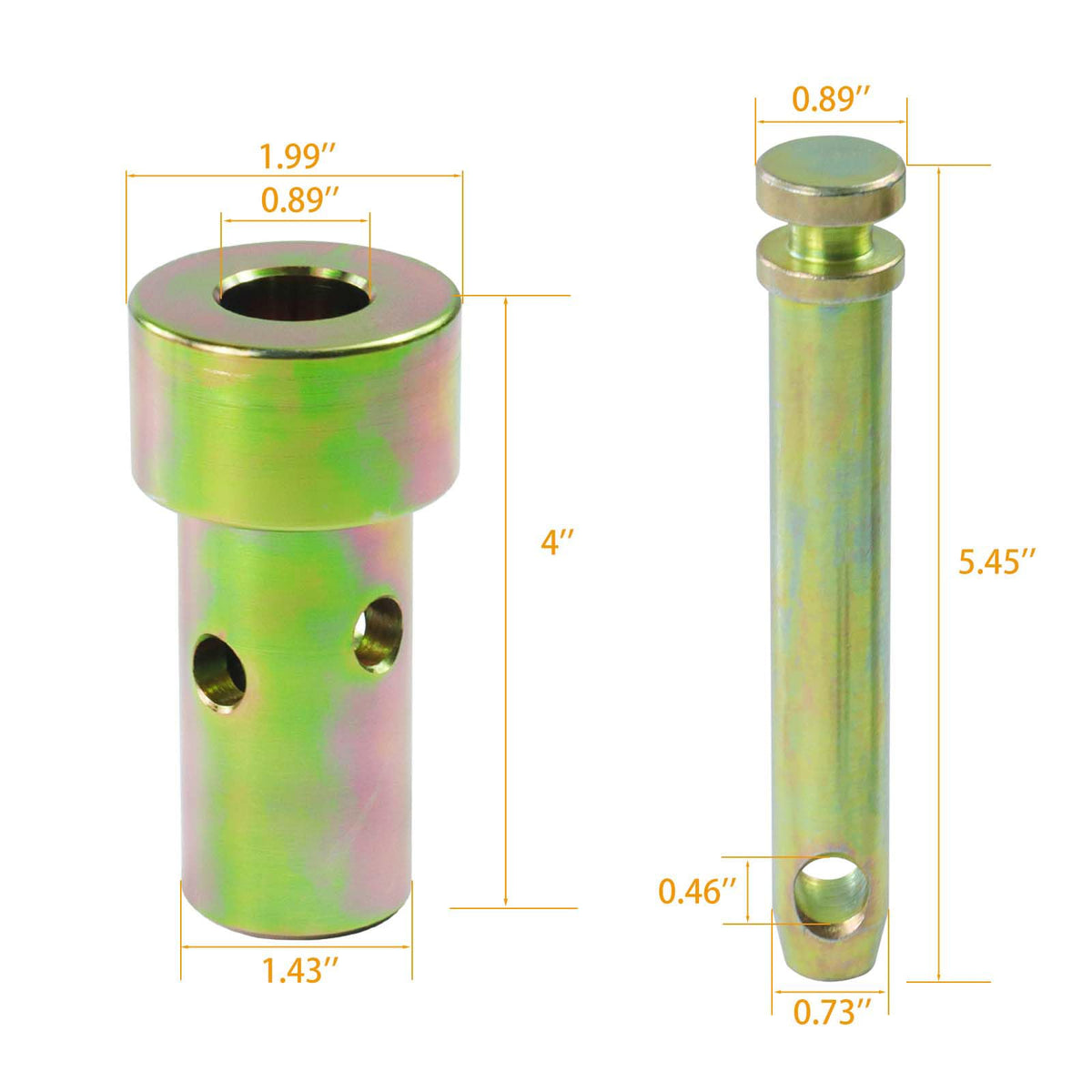 4 Pack Cat 1 Quick Hitch Adapter Bushings L353