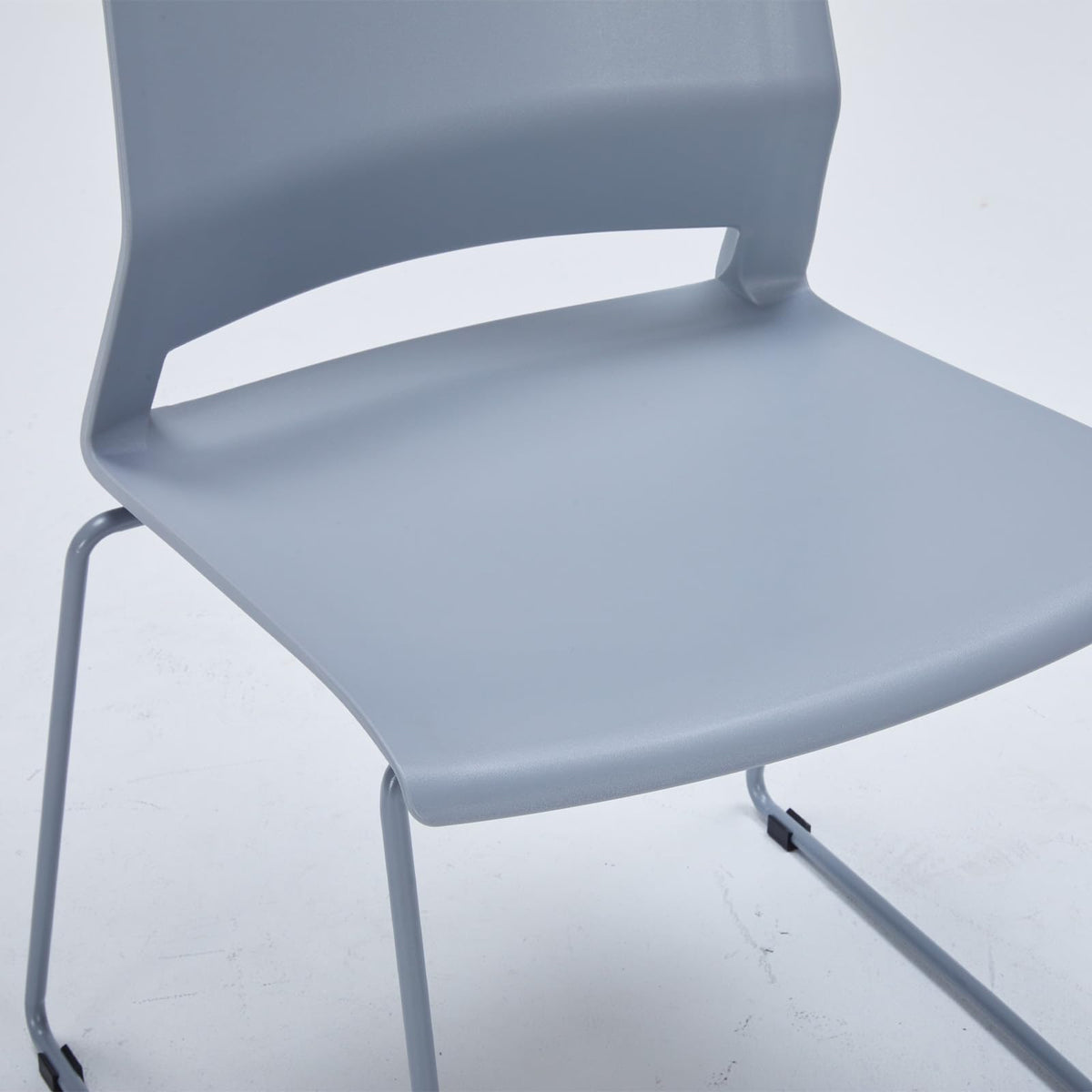 Grey Stackable Chairs Set of 8 H17399