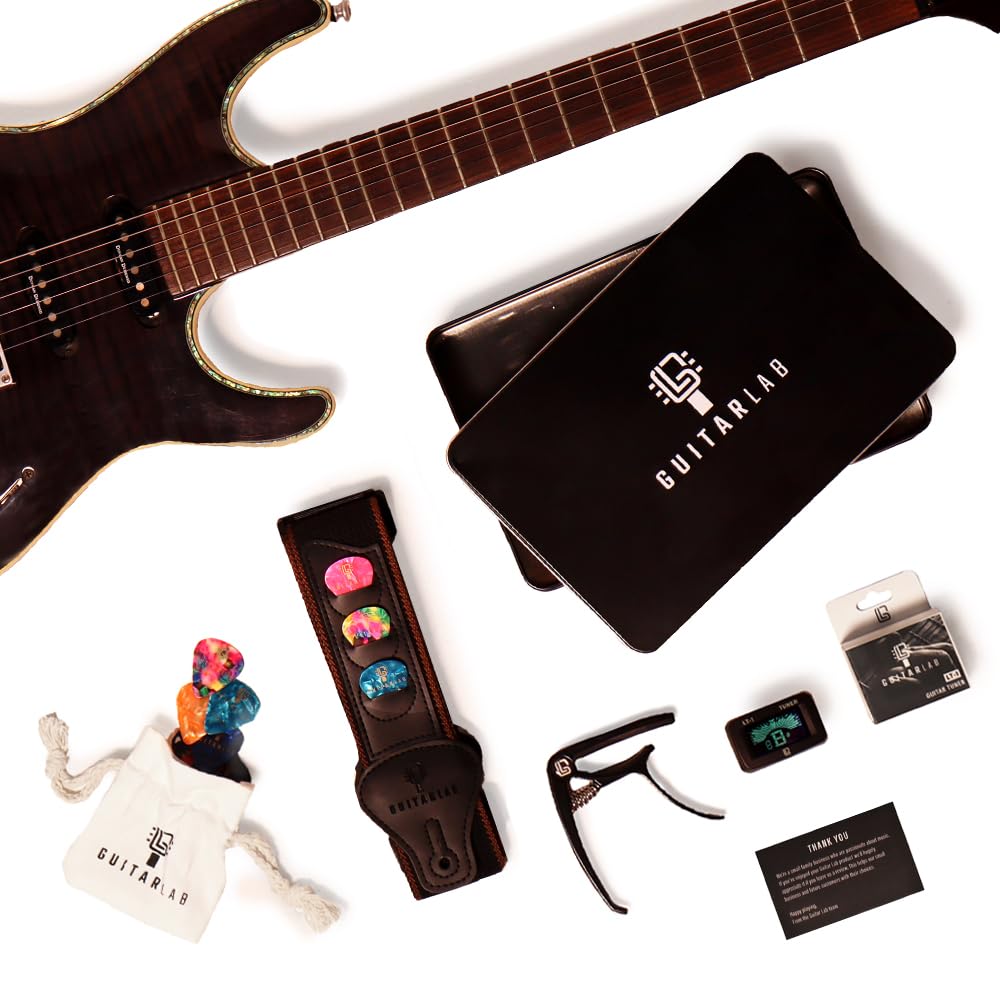 Guitar Accessories Kit - Strap, Capo, Tuner & Picks K628