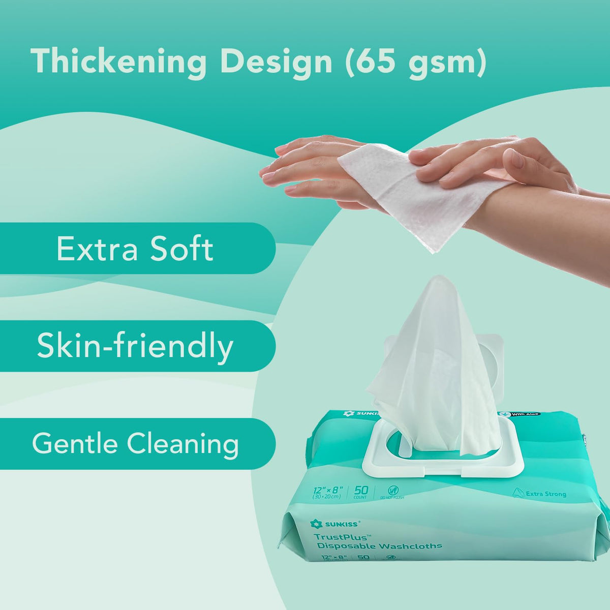 Adult Diapers Large 60 Count & Wet Wipes 200 Count Bundle M361379