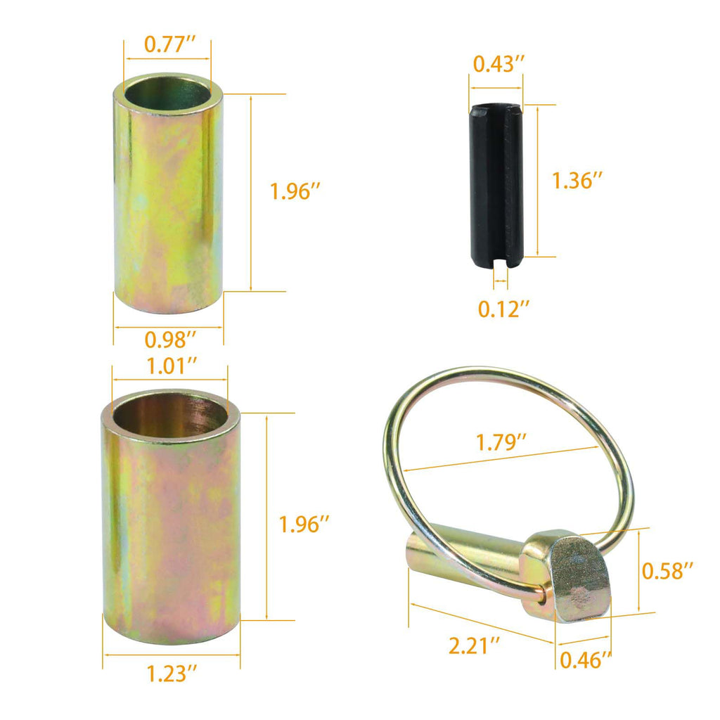 4 Pack Cat 1 Quick Hitch Adapter Bushings L353