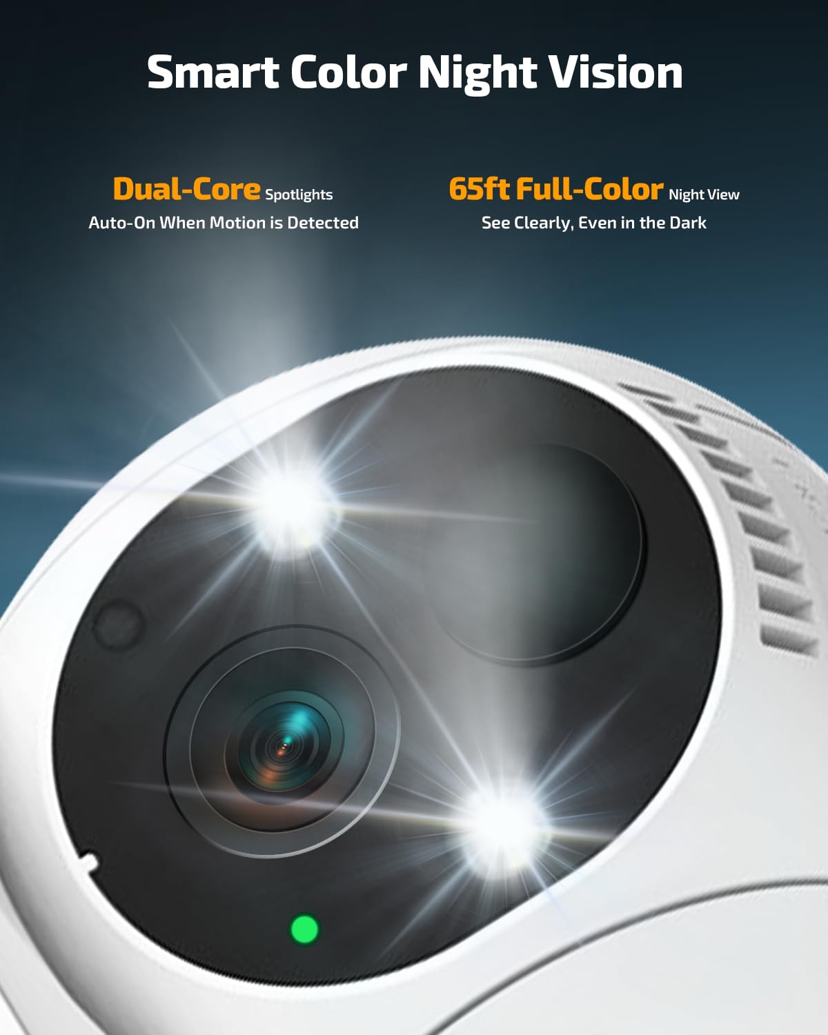 Solar Powered Wireless Security Camera System M4188