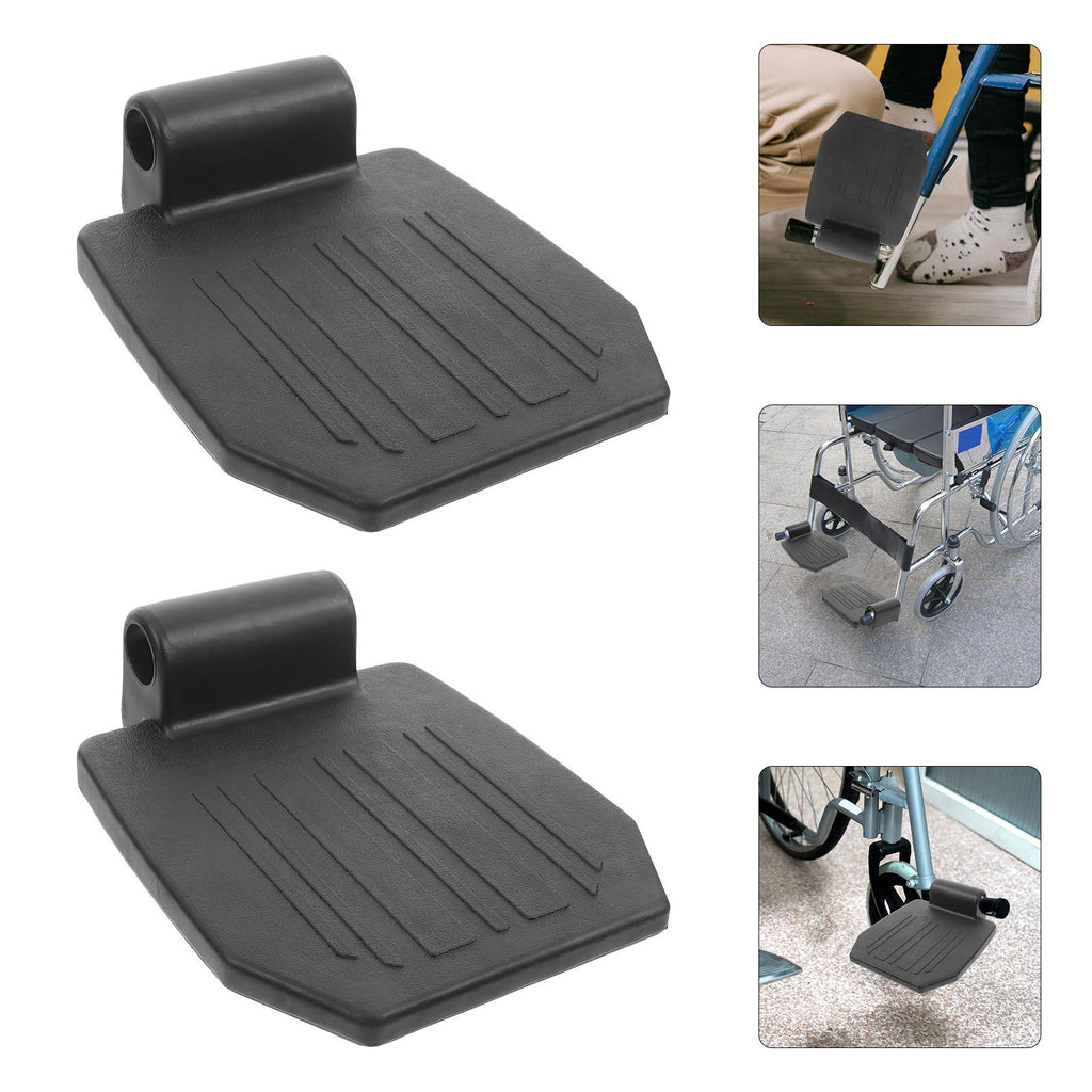 Replacement Wheelchair Footrest 2pcs Heavy Duty Z276