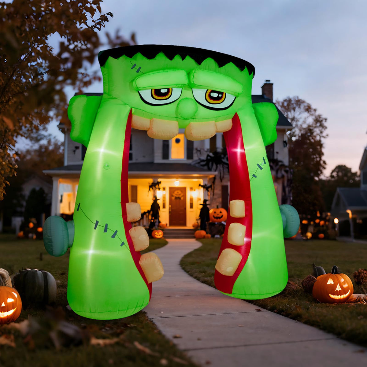 10 FT Halloween Inflatables Archway Outdoor Decorations E30409