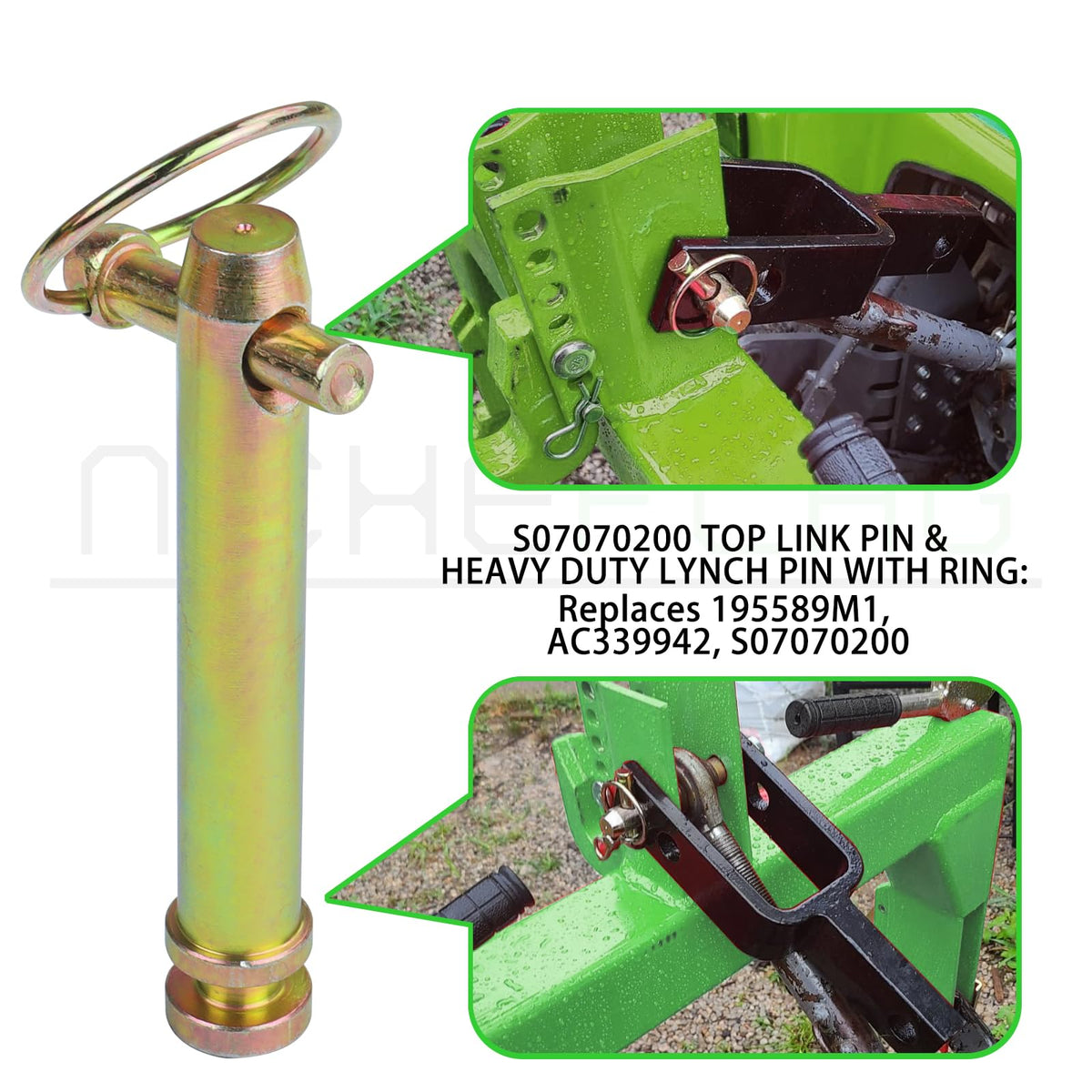 Cat 1 Quick Hitch Adapter Bushings Kit P542