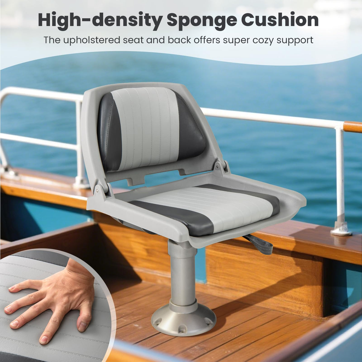 Folding Low Back Boat Seats P707