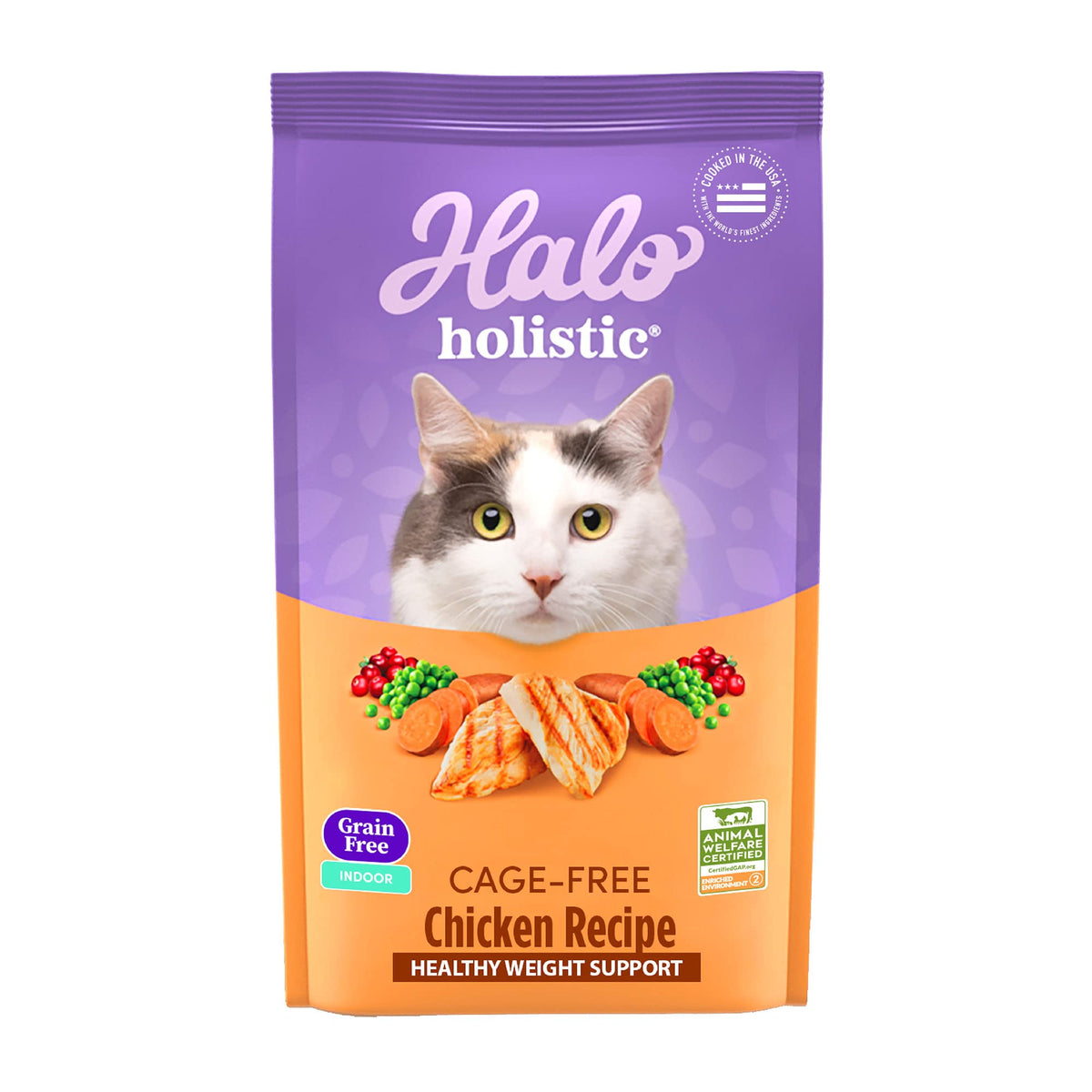 Indoor Dry Cat Food Cage-Free Chicken 6 lb F384564