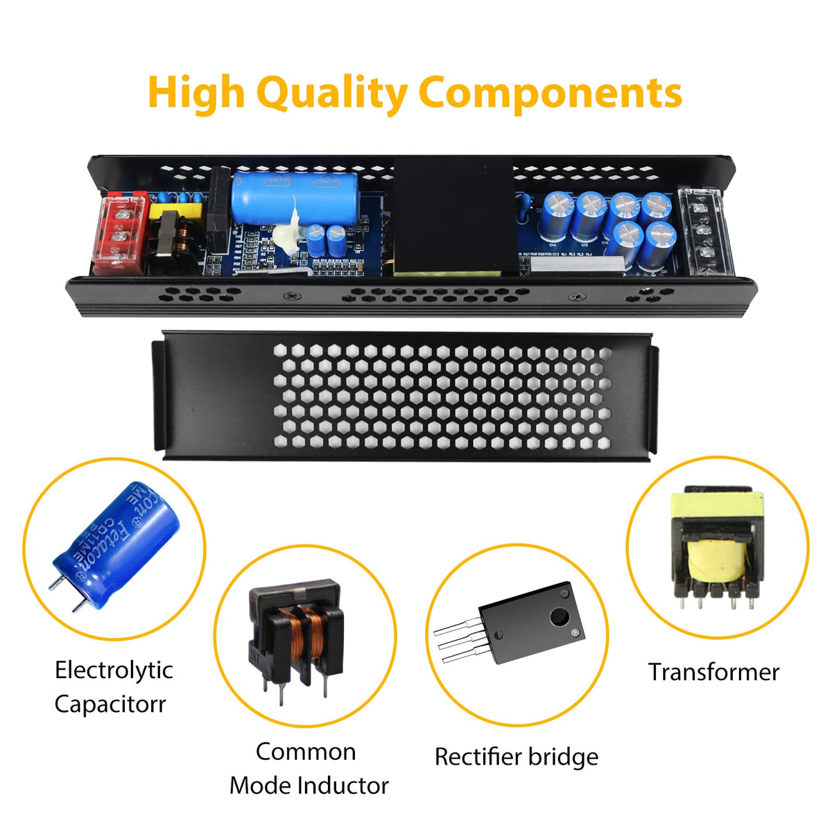 12V 200W Ultra Thin LED Power Supply E528418