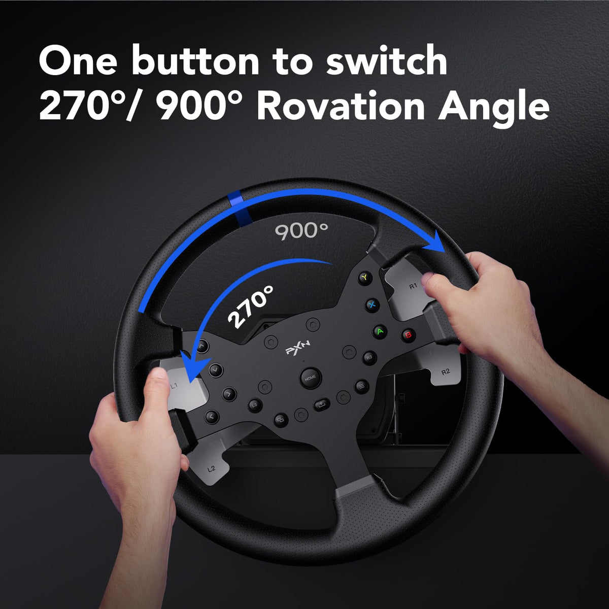 Force Feedback Racing Wheel with Pedals and Shifter I994079