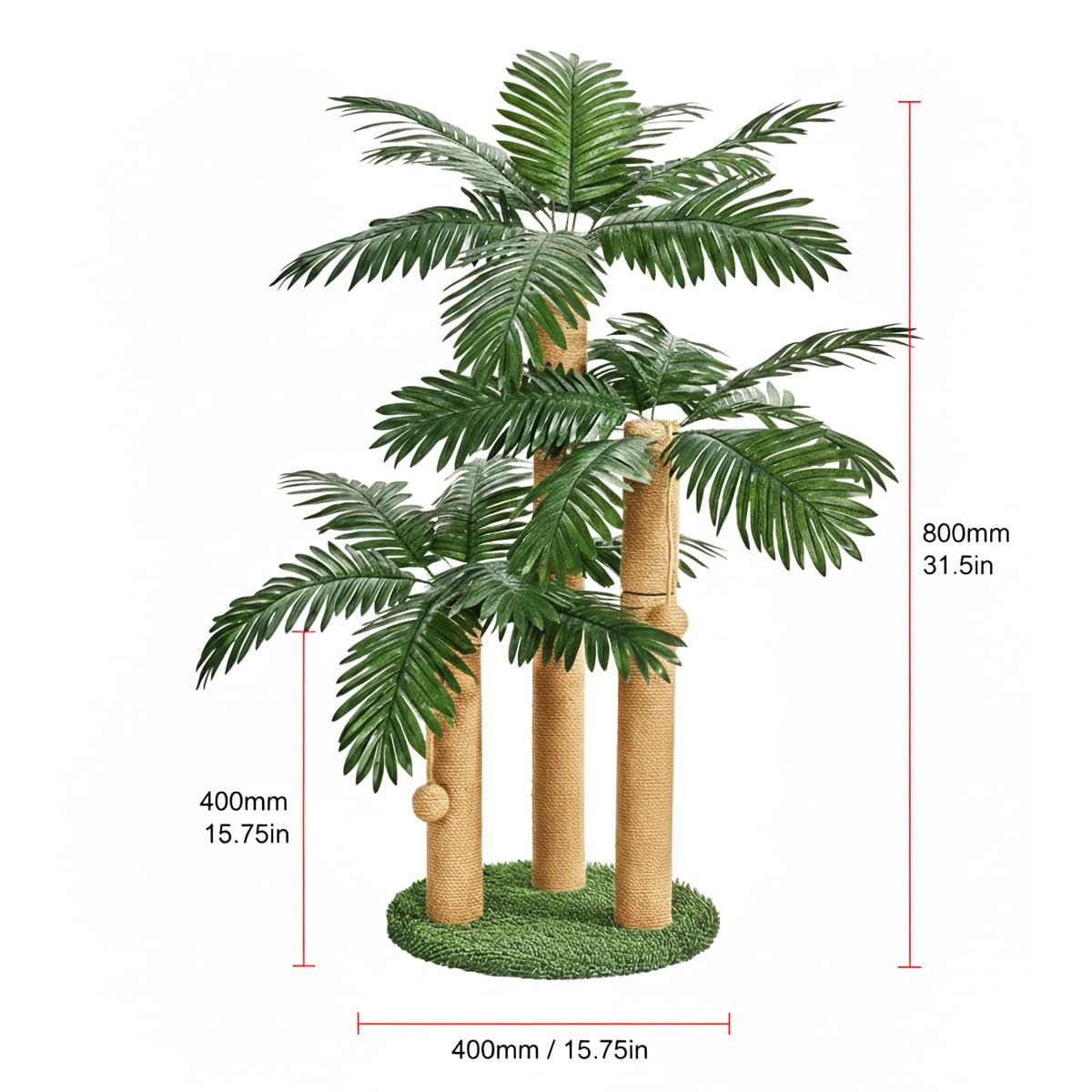 31.5 Inch Cat Scratching Post C6772