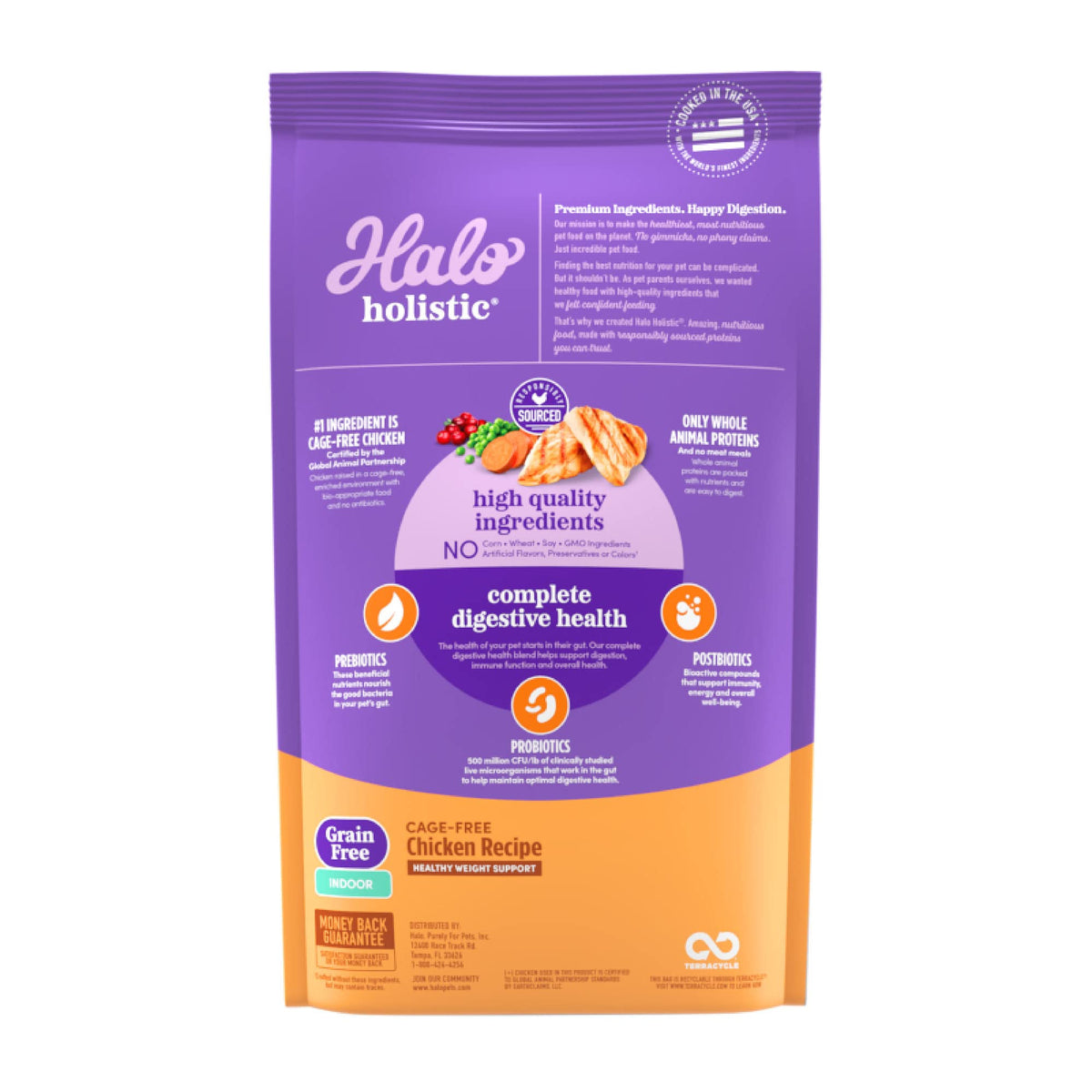 Indoor Dry Cat Food Cage-Free Chicken 6 lb F384564