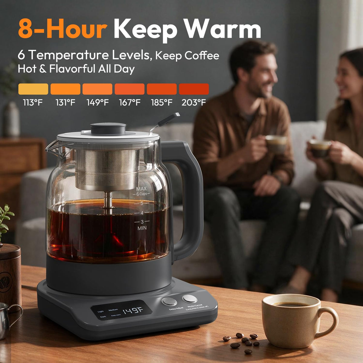 Electric Percolator Coffee Pot R33027