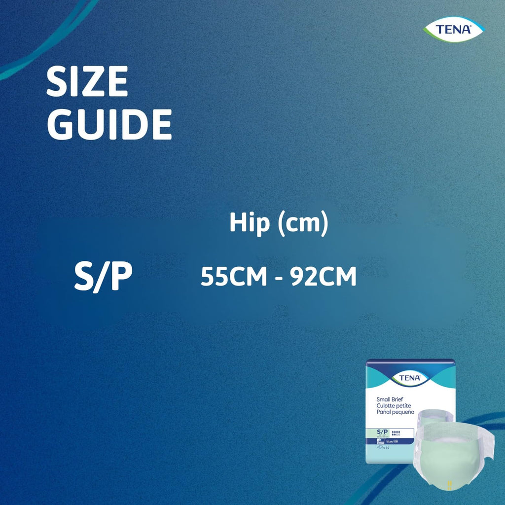 Small Heavy Absorbency Disposable Brief L2423